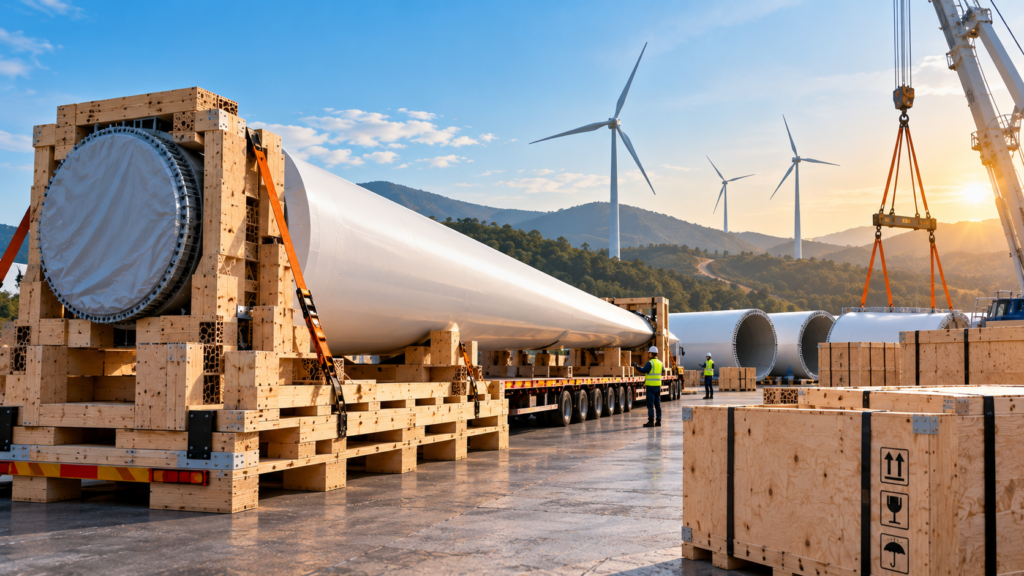 Wind Turbine Component Packaging
